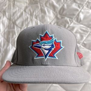 Toronto Blue Jays Gray fitted hat size 7 1/4
